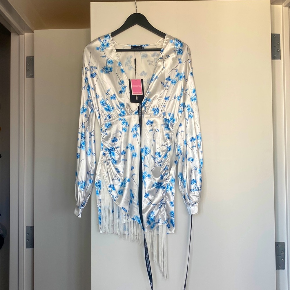 Pretty little thing Asian inspired dress